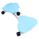 Ab Twister Board 150 kg Kapacita & 20dB Ultra tichý stroj na zakrucování pasu Fitness Tool Protiskluzové vybavení pro domácí posilovnu pro ženy Břišní tuk Modrá