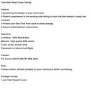 2008-2010 SUZUKI GSXR600 GSXR750 Tankseitenverkleidung