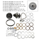 2013–2015 GMDaewoo SPARK L4 1.0L Getriebe Master Rebuild Kit &amp; Pulley Set W/Gürtel JF015E RE0F11A