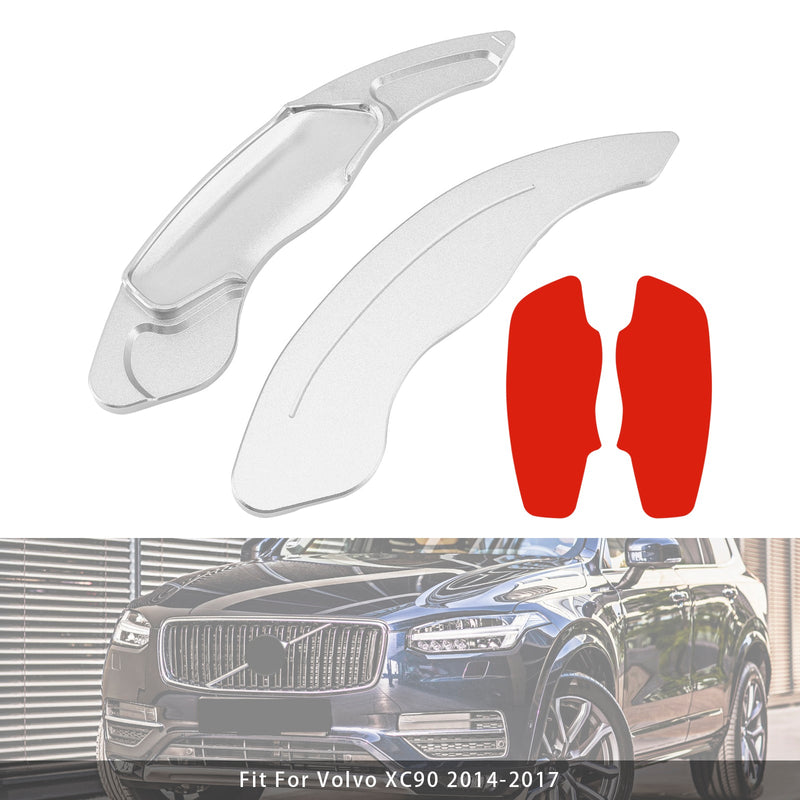 Lenkrad-Schaltwippen-Verlängerung für Volvo XC60 XC90, Aluminium