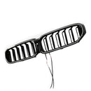 2021–2024 BMW 5er G30 G38 Frontgrill Doppellamelle, glänzend schwarz