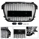 Glans sort front bikakestøtfangergrill for Audi A1 S1 2010-2014