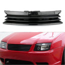 1999–2006 VW Golf MK4 Frontstoßstange Sport Mesh Badgeless Hood Grill Schwarz