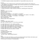 2001–2007 Toyota Highlander 2.4L 2362CC L4 DOHC Kompletter Zylinderkopf 2AZFE