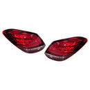 Linke + rechte LED-Rückleuchte/Bremsleuchte für Mercedes C-Klasse W205 2019-2021 2059067103 2059067203