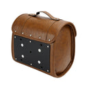 Set Schnellverschluss-Satteltaschen mit Halterung, Gepäckaufbewahrung, braun, für Motorrad