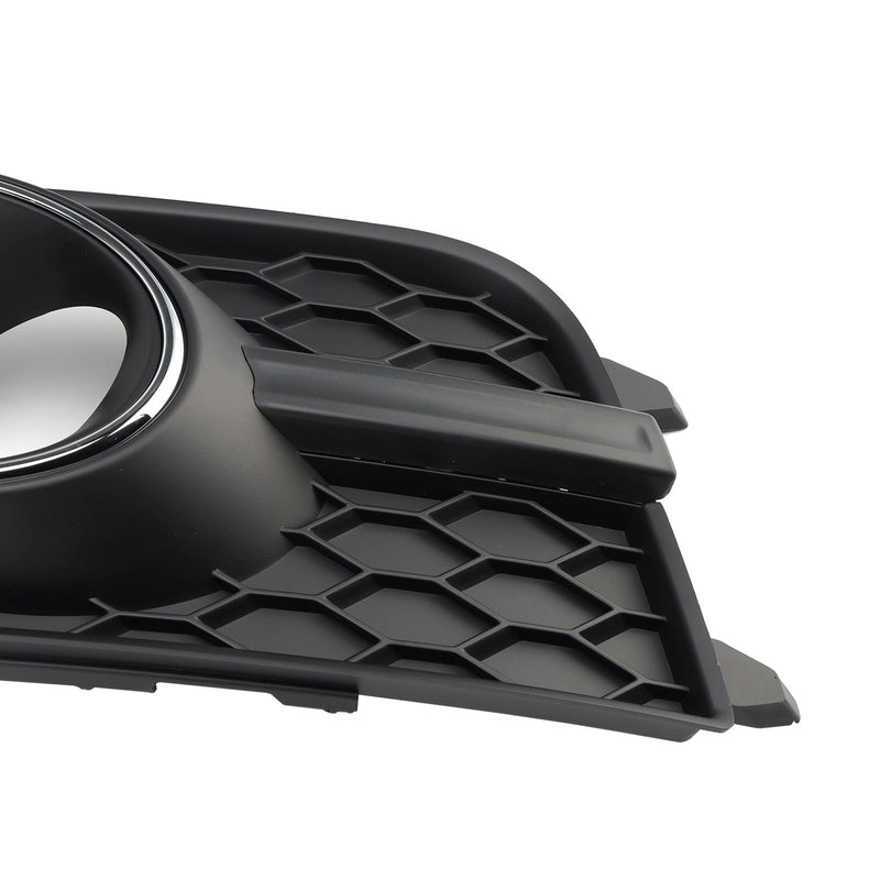 2012–2015 Audi A7 S-Line S7 schwarz Frontstoßstange Nebelscheinwerfer Kühlergrill Abdeckung Blende