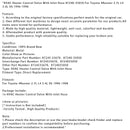 1996–1998 Toyota 4Runner 2,7L L4 3,4L V6 Heizungsregelventil mit Einlassschlauch