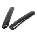 2001–2004 Mini One Cooper R50/R52/R53 Paar Frontstoßstangen-Zierleisten-Set, glänzend schwarz