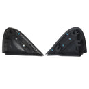 Paar Frontscheibe Kotflügel Ecke Abdeckung Trim Molding für GMC Terrain 2018-2024