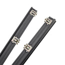 4PCS Door Window Seal Belt Weatherstrip+2PCS Seal Kit Fit For Ford F150 F250 F350