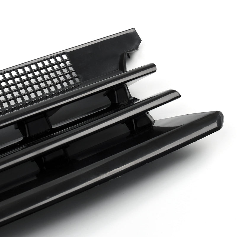 1999–2006 VW Golf MK4 Frontstoßstange Sport Mesh Badgeless Hood Grill Schwarz