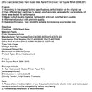 2006–2012 Toyota RAV4 2-teilige Abdeckung für die seitliche Lüftungsdüsen-Mitte des Armaturenbretts 55412-42060-B0