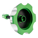 Tankdeckel aus Aluminium mit Entlüftung, grün, für Kawasaki KX65, KX85, KX100, KX125 (2000–2013)