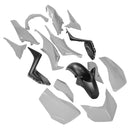 2023-2024 Yamaha X-MAX 300 XMAX Kit de carenado de carrocería ABS de inyección 13 #