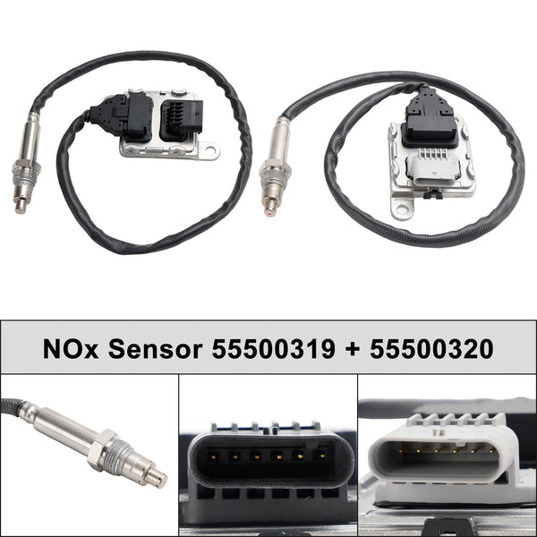 55500319 55500320 posição 1 e 2 do sensor de Nox para Vauxhall Insignia 2.0 CDTi 170HP