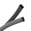 Dachfenster-Schaumstoffdichtung, schwarz, 1,65 m, BG1327, für Heki Mini