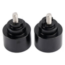 Aluminum handlebar end weights, black, for Honda CBR 600, CBR 900, VFR800, CTX 700