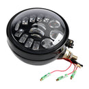 5.75" Headlight Spotlight Universal Multifunctional Black