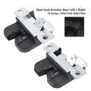 2X Rear Door Lock Actuator 7E0827505B 7E0827506A Fits For VW Transporter T5 T6