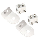 45 Grad Wassermelone Licht Halterung Rahmen Halterung abgewinkelt Klemme Edelstahl