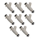 8 stk drivstoffinjektorer for Audi S6 S8 4.2L V8 2001-2003 0280155988 077133551Q