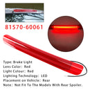 LED baklys/bremselys for Toyota Land Cruiser LX470 (1998–2007), rødt