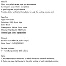 Etupuskurin musta jäähdyttimen säleikkö, joka sopii Ford F150 Raptorille vuodesta 2024.