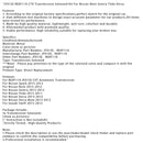 2015-2011 Nissan Tiida JF015E RE0F11A CTV Getriebemagnetventil-Kit