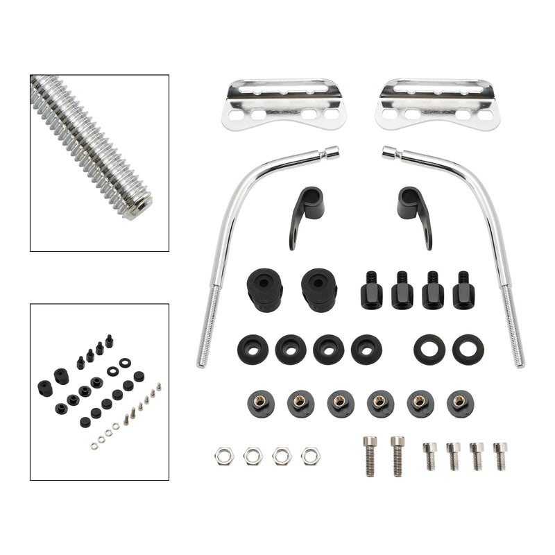 Parabrisas de motocicleta ABS 2019-2023 HONDA Hunter Cub CT125