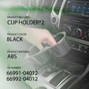 2005-2017 Toyota Tacoma 2 STÜCK Rechts + Links Schwarz Mittelkonsole Getränkehalter Einsatz