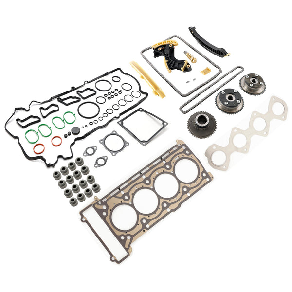 2006/04-2009/07 Mercedes-Benz E-Klasse T-Model S211 E 200 kompressor timing kædesæt & knastaksel tandhjul & hovedpakningssæt 2710500647