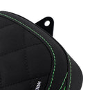 2024-2025 Kawasaki Eliminator 500 Pillion setepute, flat, PU, ​​​​svart