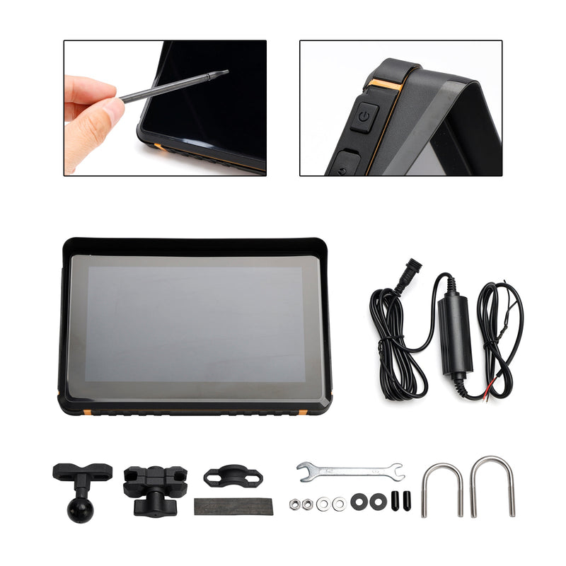 Drahtloser GPS-Carplay-1080P-Recorder 7"" Universal für Roller-Motorräder