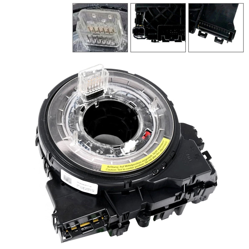 2011-2018 Audi A6 Avant 4G5, 4GD Spiral Cable Angle Sensor Assembly 8 PINS 4H0953568K