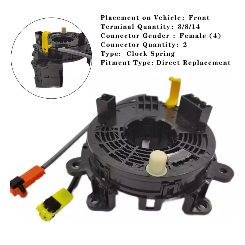 2014–2019 Sentra Versa and Versa Note bleie Fjær 25554-3SG0A med cruisekontroll og funksjoner 25554-3SG0A