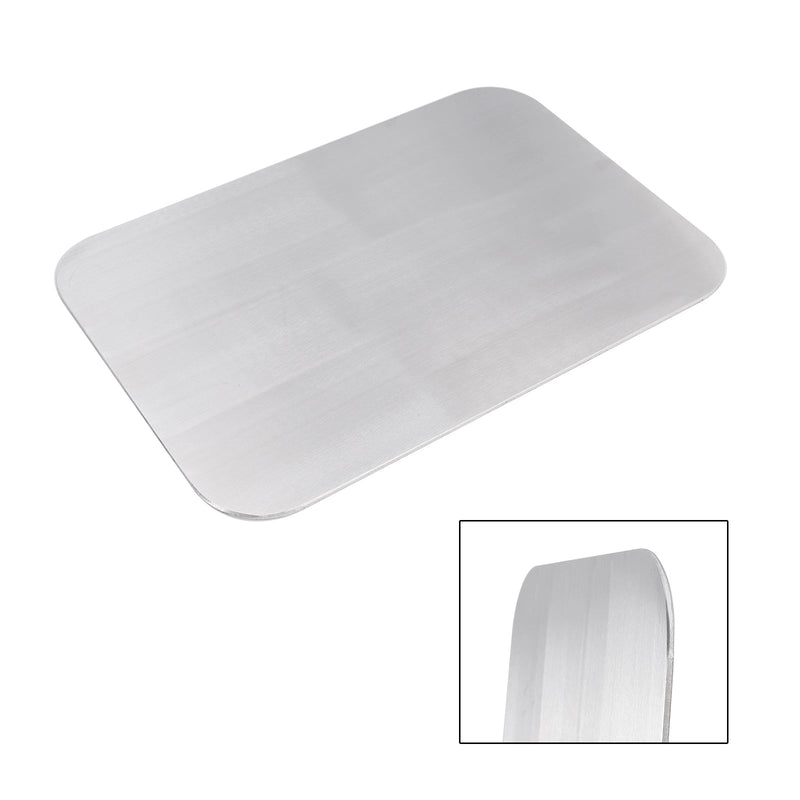 Viercecky tom lisensplate laget av aluminiumslegering, DIY, universelt egnet for motorsykkel