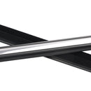 2009–2016 Toyota Venza 4 kawałki chromowanych pasków uszczelniających do zewnętrznego paska okiennego 757120T010