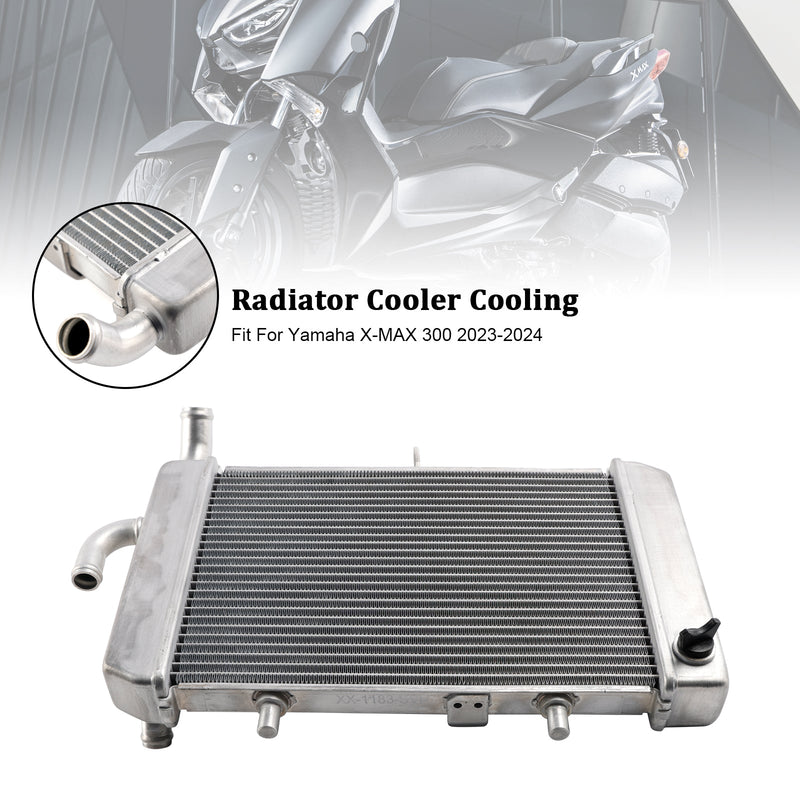 2023-2024 Yamaha X-MAX 300 XMAX Radiator Kjølemotor Radiator