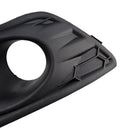 2013-2017 Ford Fiesta 2-teiliges Set mattschwarzer Nebelscheinwerfer-Abdeckungen