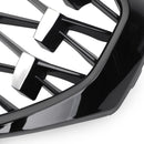 Kromi kiiltävä musta etusäleikkö kameralla sopii BMW 5-sarjan G30 G31 21-22