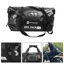 Universal Saddlebag Side Storage Tail Bag Pu Luggage 50L For Motorcycle YellowB
