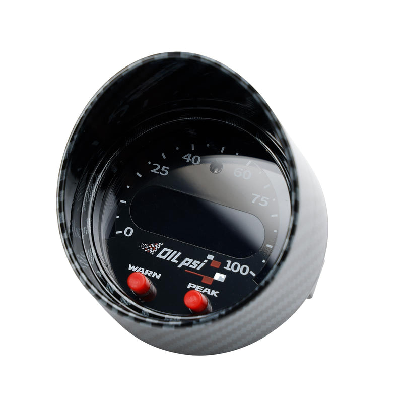 30-0301 Öl-Kraftstoff-Druckmessgerät der X-Serie, 0-100 psi, 2-1/16 (52 mm) Manometer