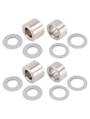 2er-Pack 1600036 Bypass-Rohr-Eliminator-Kit Aluminium-Shunts und Dichtungsscheiben