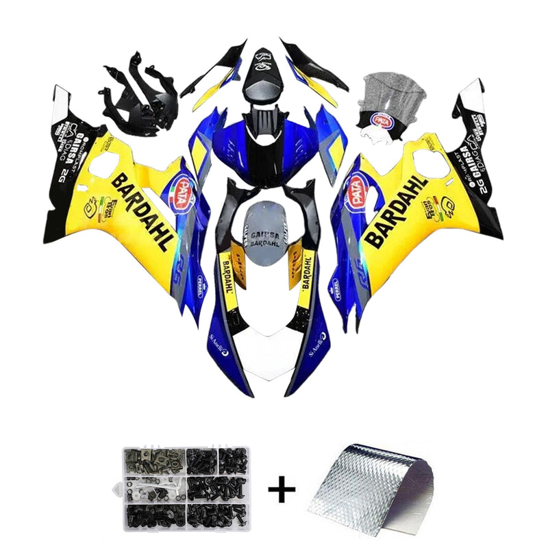 Zestaw owiewek wtryskowych Yamaha YZF-R6 na lata 2017-2023, korpus z tworzywa ABS