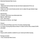 2014–2022 Touring Road Glide King gestrecktes, erweitertes Seitenabdeckungsset