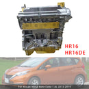 New HR16 HR16DE Motor Engine Assembly Für Nissan Versa Note Cube 1.6L 2013-2019