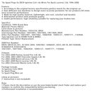 2000, 2002-2004 Chevrolet Impala 3,8 l V6 6x Zündkerze + 3x DR39 Zündspule + 6x Kabel 19353734 10472401