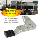 Peterbilt 389 Serie 131 Motorhaube Linker Motorhaubenhalterungssatz MPB75131L MPB75131R