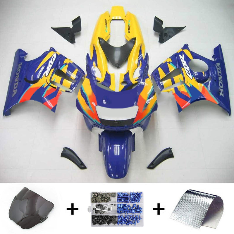 1997-1998 Honda CBR600 F3 injeksjonssalgssett body plast abs